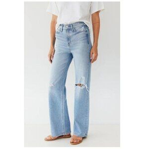 AYR Light Wash Straight Leg Jeans 26S